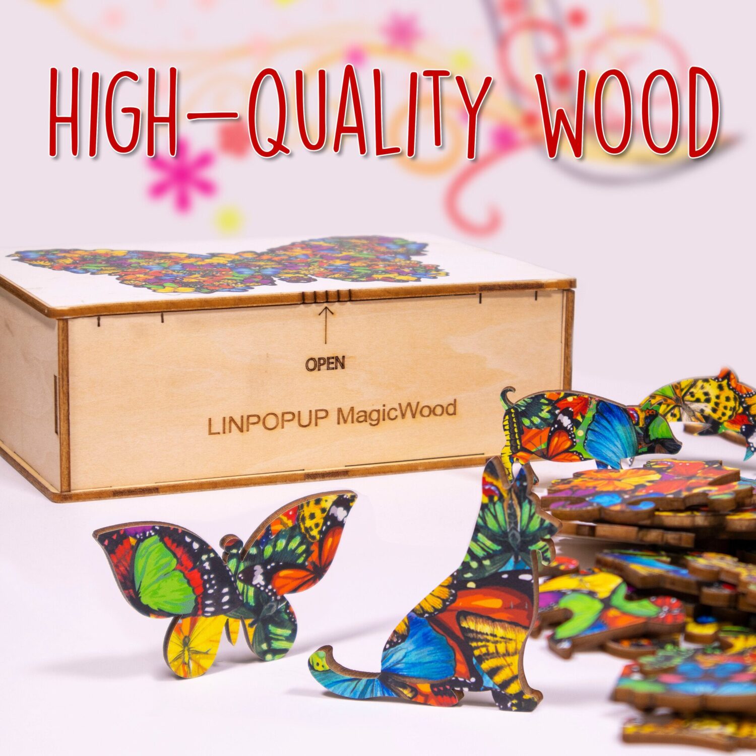 LINPopUp MagicWood, Schmetterling - immagine 9
