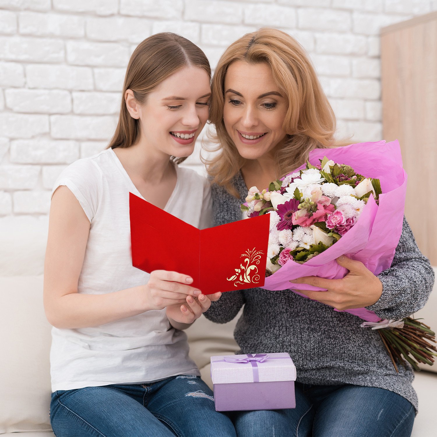 Pop Up Karte, 3D Karte, Rosen Blumenkorb, N720 - immagine 5