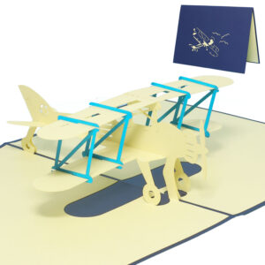 Pop Up Karte, 3D Karte, Flugzeug, N146