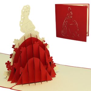 Pop Up Karte, 3D Karte, Elisabeth von Ã–sterreich-Ungarn, N237