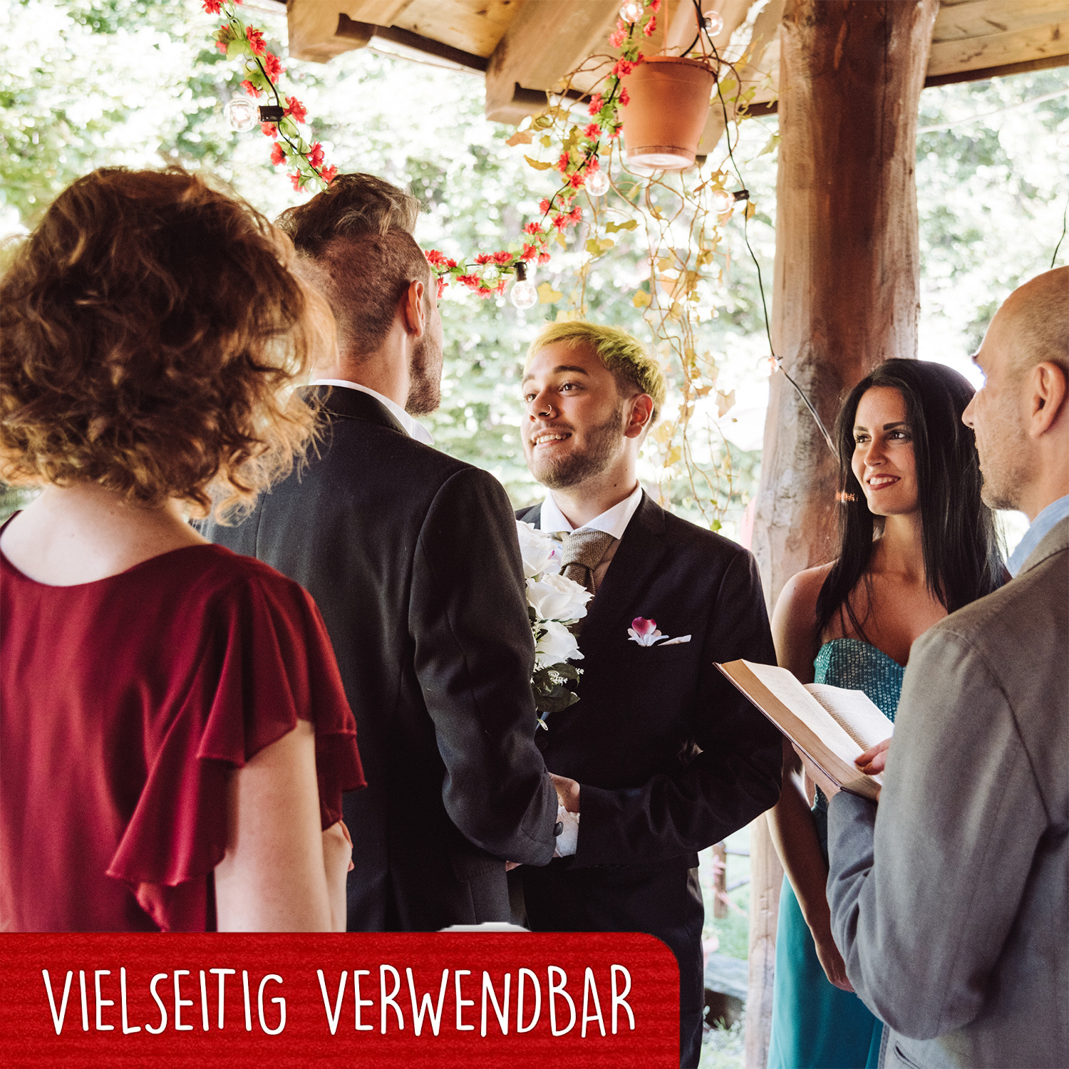 Pop Up Karte, 3D Karte, Hochzeitskarte, Valentinskarte, Gleichgeschlechtliche Hochzeit, N208 – Bild 5